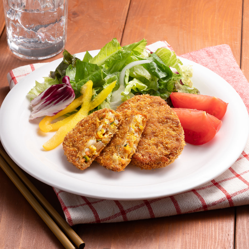 野菜フライ 夏野菜カレープレート